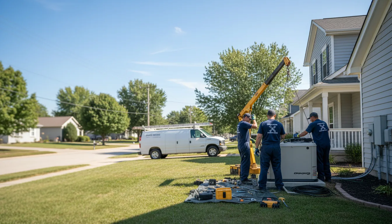 Generator Installation in Taylor Ridge, IL near me